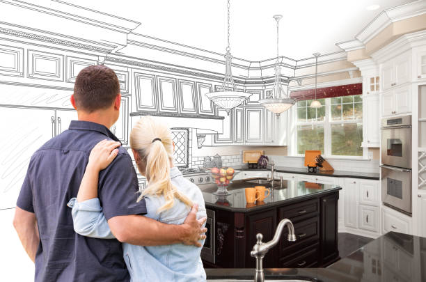 Professional Kitchen Flooring technician working in Alexandria, KY